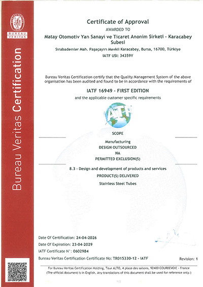 IATF 16949 - Karacabey